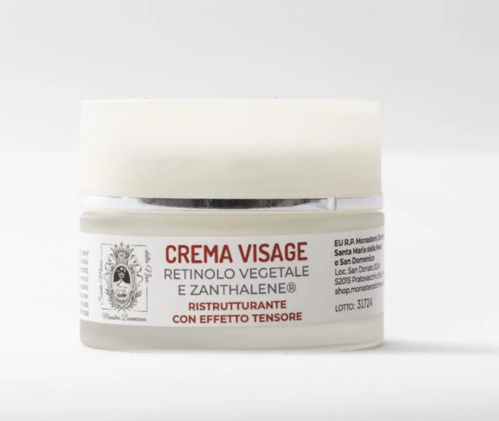 Crema facial reafirmante con retinol